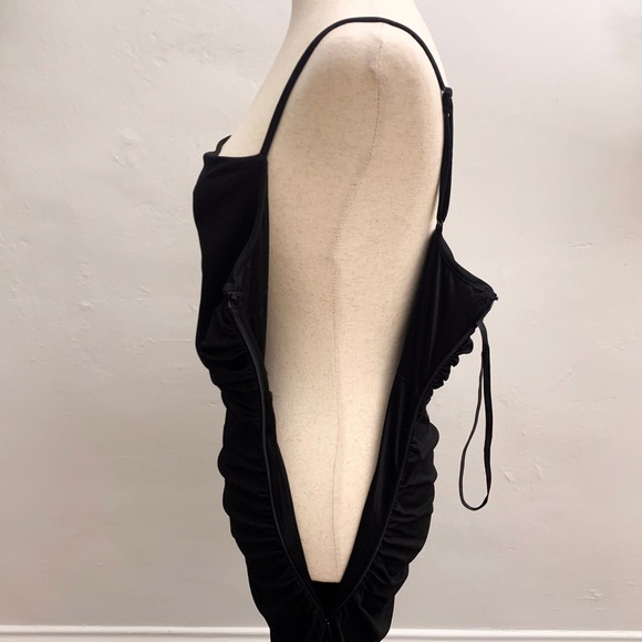 House of Harlow Black Cut Out Midi Dress Size Small - Picture 7 of 10